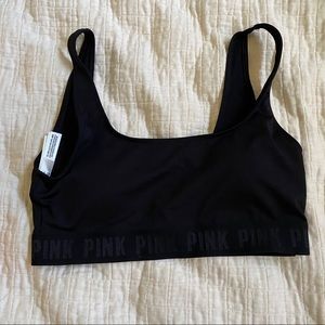 Victoria’s Secret PINK Black Sports Bra (sz M)